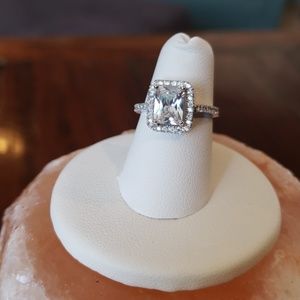 BOGO Beautiful CZ & Sterling Silver Ring